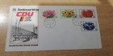 QW15 - FDC - Germania 37 - flori - 1977