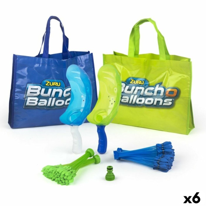 Baloane cu Apă Zuru Bunch-O-Balloons Lansator 2 Jucători 6 Unități
