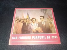 ION SEGARCEANU - SUB FLAMURI PURPURII DE MAI 1989 CARTE POEZII