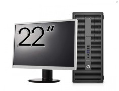 Pachet Calculator Refurbished HP 800 G2 Tower, Intel Core i5-6500 3.20GHz, 16GB DDR4, 512GB SSD + Monitor 22 Inch + Windows 10 Pro NewTechnology Media