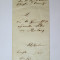 Rara! Scrisoare Oravita 1860 cu sigiliu cerat al administratiei austriece
