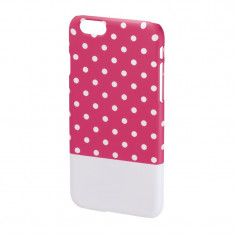 Carcasa Lovely Dots iPhone 6 Hama, Roz/Alb