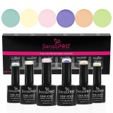 Cumpara ieftin Set 6 Oje Semipermanente One Step SensoPRO Milano, Spring Express