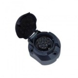 Priza Remorca 13 Pini 12V, Plastic Negru, Conector Auto Remorci