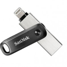 Stick USB SanDisk iXpand Go, 128GB, USB 3.1 (Negru)