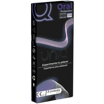 UNIQ - CLASSIC LATEX FREE CONDOMS 3 UNITS foto