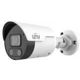Camera IP 2MP, lumina alba, Smart IR 30M, lentila 2.8mm, Microfon si speaker, IP67, PoE - UNV IPC2122LE-ADF28KMC-WL SafetyGuard Surveillance, Uniview