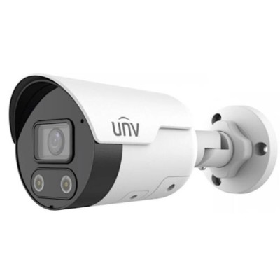 Camera IP 2MP, lumina alba, Smart IR 30M, lentila 2.8mm, Microfon si speaker, IP67, PoE - UNV IPC2122LE-ADF28KMC-WL SafetyGuard Surveillance foto