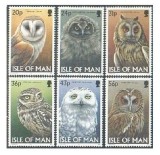 Isle of Man 1997 - Bufnite, păsări, serie neuzata