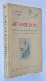 Antologie Latina - Manual pentru clasa a VIII-a secundara 1935