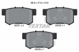 Set placute frana TEXTAR 2423101