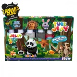 Set gel modelator Tubi Jelly, Tuban, cu 6 culori, Animale