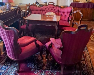 Salon Neo-Baroc inceputul sec XX- lea foto