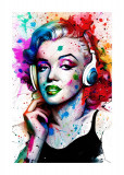 Cumpara ieftin Sticker decorativ, Marilyn Monroe, Multicolor, 85 cm, 6361ST, Oem