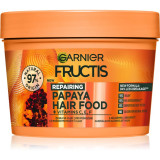 Garnier Fructis Papaya Hair Food mască regeneratoare pentru părul deteriorat 400 ml