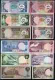 KUWAIT █ KUWEIT █ SET COMPLET █ 1/4 + 1/2 + 1 + 5 + 10 + 20 Dinars █ L 1968 (1980-1991) █ P-11-16 █ UNC █