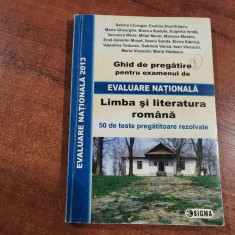 Ghid de pregatire pentru examenul de evaluare nationala 2013- S.Ciorogar,etc