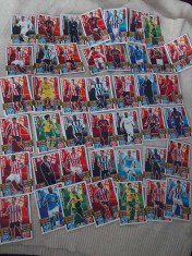 Lot cu cartonase vechi sportive din lumea Fotbalului,cartonase diverse di seria internationala de fotbalisti,cartonase fotbal de colectie
