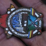Insigna FRUNTAS IN PAZA CONTRA INCENDIILOR
