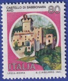 C4489 - Italia 1981 - Castele (1/3) neuzat,perfecta stare, Nestampilat