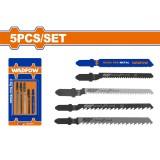 WADFOW - SET LAME FIERASTRAU PENDULAR - LEMN/METAL/ALUMINIU - 5BUC PowerTool TopQuality