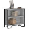 VidaXL Bibliotecă, gri sonoma, 80x31x74,5 cm, lemn prelucrat 848622