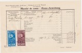 Mandat de casa cassa Banca poporala pentru Aradul Nou si Provinta S. pe A. 1929