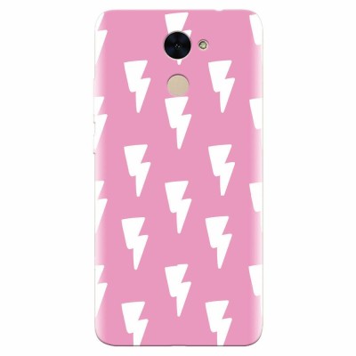 Husa silicon pentru Huawei Enjoy 7 Plus, Electric Pink foto
