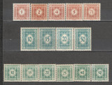 Austria.1922 Porto-Cifre MA.1016, Nestampilat