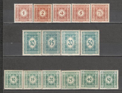 Austria.1922 Porto-Cifre MA.1016 foto