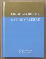(C517) 100 DE AFORISME LATINE CELEBRE foto