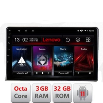 Navigatie VW Multivan 2003-2015 D-MULTIVAN Octa Core cu Android Radio Bluetooth Internet GPS WIFI DSP 3+32 GB 4 LENOVO LITE CarStore Technology foto