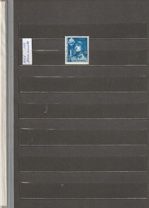 ROMANIA 1951 LP 289 ZIUA ARMATEI MNH NESTAMPILATA
