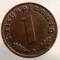 2.553 GERMANIA WWII 1 REICHSPFENNIG 1939 D