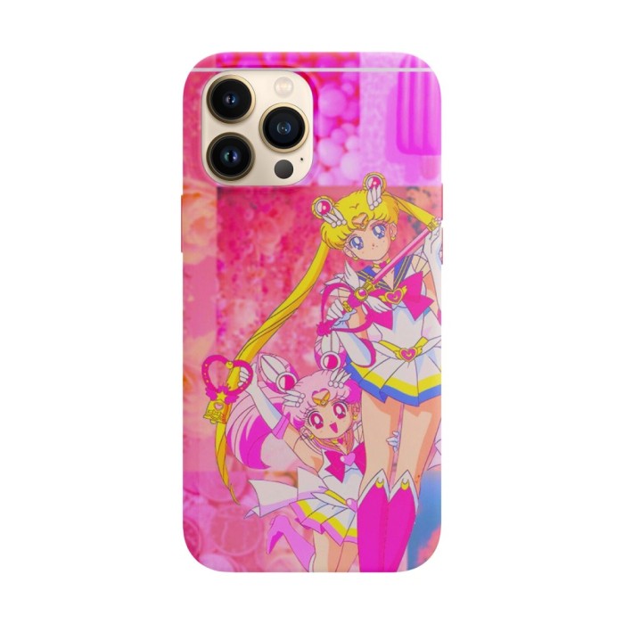 Husa compatibila cu Apple iPhone 13 model Sailor Moon, Silicon, TPU, Viceversa