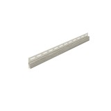 Profil de finisare Vox SVP-14 pentru lambriu exterior, PVC, stejar gri, 3.05 m