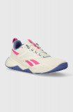 Reebok pantofi de antrenament NFX Trainer culoarea bej