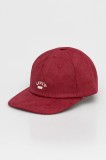 Levi&#039;s șapcă de baseball din bumbac culoarea rosu, cu imprimeu, 000AG-0012