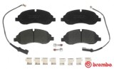 Set placute frana BREMBO P24171