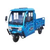 Triciclu electric Breckner Germany Max albastru cu cabina, 2000W, 72V, 52Ah