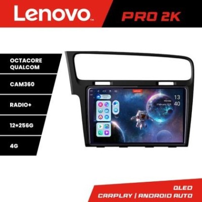 Navigatie VW Golf 7 Lenovo Kit-491 8 core QLED 2K 12+256 360 Android Waze USB Navigatie Internet Youtube Radio CarStore Technology foto