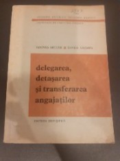 Delegarea, detasarea si transferarea angajatilor - Leonid Miller foto