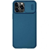 Cumpara ieftin Husa Cover Nillkin CamShield Pro Hard pentru iPhone 13 Pro Max Albastru