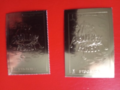 FUJEIRA, APOLLO 14 PROJECT - MNH GOLD PERF./IMPERF foto