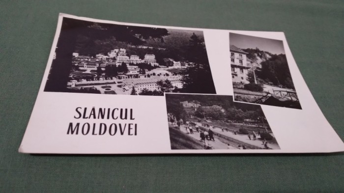 CARTE POSTALA SLANIC MOLDOVA CIRCULATA