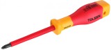 Surubelnita Izolata Pozidriv PZ0x60 Tolsen VDEline PREMIUM, VDE/GS, S2, EN60900, Electrica, Siguranta