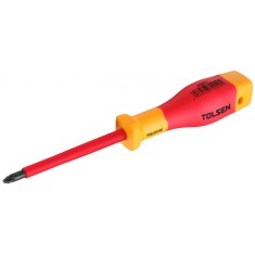 Surubelnita pozi izolata PZ0x60 mm, VDEline PREMIUM, Tolsen