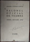 SALONUL OFICIAL DE TOAMNA 1939: DESEN, GRAVURA, AFIS (DESENE NICOLAE GRIGORESCU)