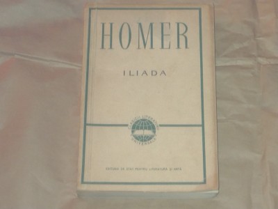 HOMER - ILIADA foto