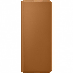 Husa Piele Samsung Galaxy Z Fold3 5G, Leather Flip Cover, Maro EF-FF926LAEGWW